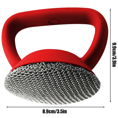 StahlPeeling™ Ergonomischer Schrubber aus Edelstahl