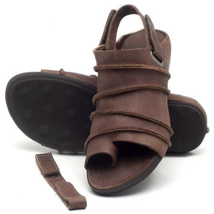 Damen Orthopädische Sandalen | Haltungskorrektur & Schmerzlinderung | Leder | Bequem & rutschfest