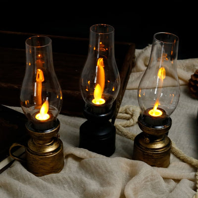 CandleLight – LED-Vintage-Petroleumlampe Elektronische Swing-Kerze