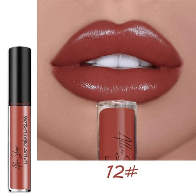 FarbeLuxe™ 12 Farben Creme Textur Lippenstift