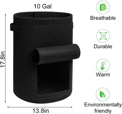 GrünerTote™ Atmungsaktive Pflanzenlagerung