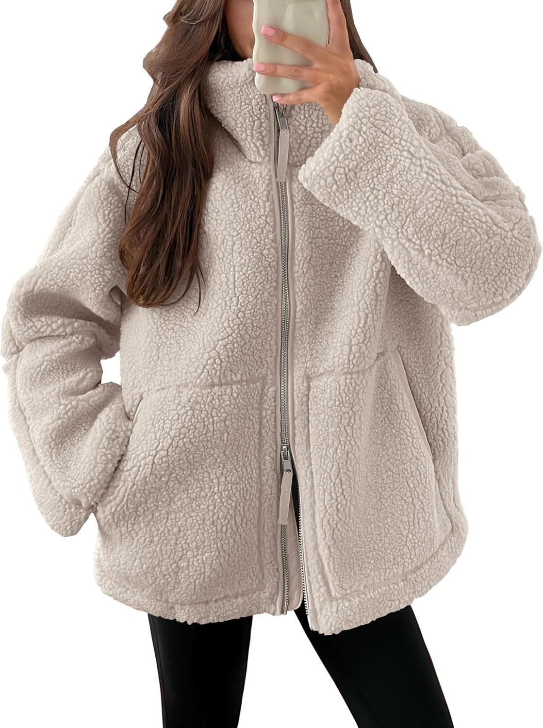 Luxus Fleece-Jacke