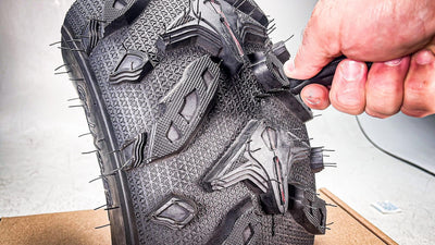 Reparaturset für Tubeless Reifen | Automatisches Pannenset mit Pilzstopfen | Kompakt & Tragbar