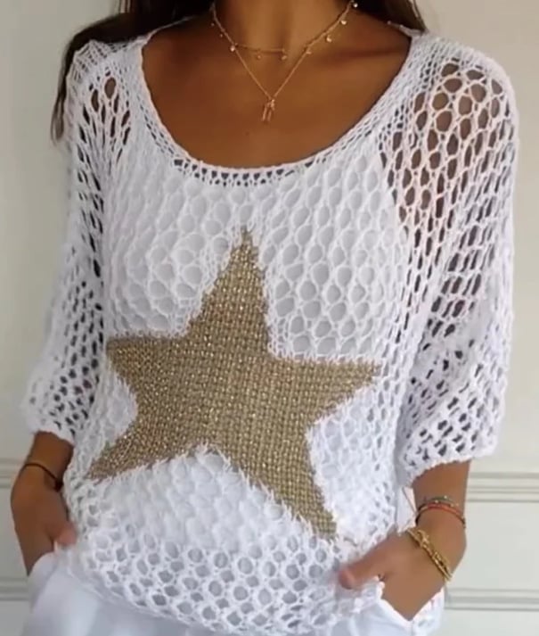 Stefanie™ Feminine Häkel Eleganz