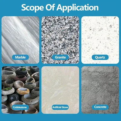 Diamantschleifscheiben-Set | Für Marmor, Quarz & Granit | Saubere innere Abrundungen & Kanten