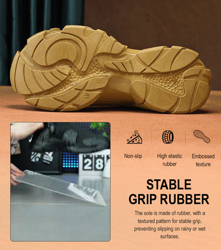 Herren Martin Boots | Wasserdicht & Rutschfest | Strapazierfähig & Bequem