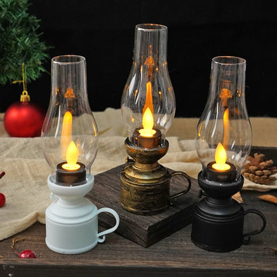 CandleLight – LED-Vintage-Petroleumlampe Elektronische Swing-Kerze