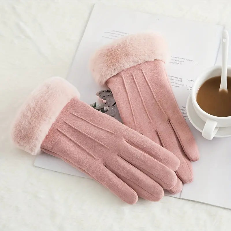 PlüschHandschuhe™ Samtig glatter Handschutz