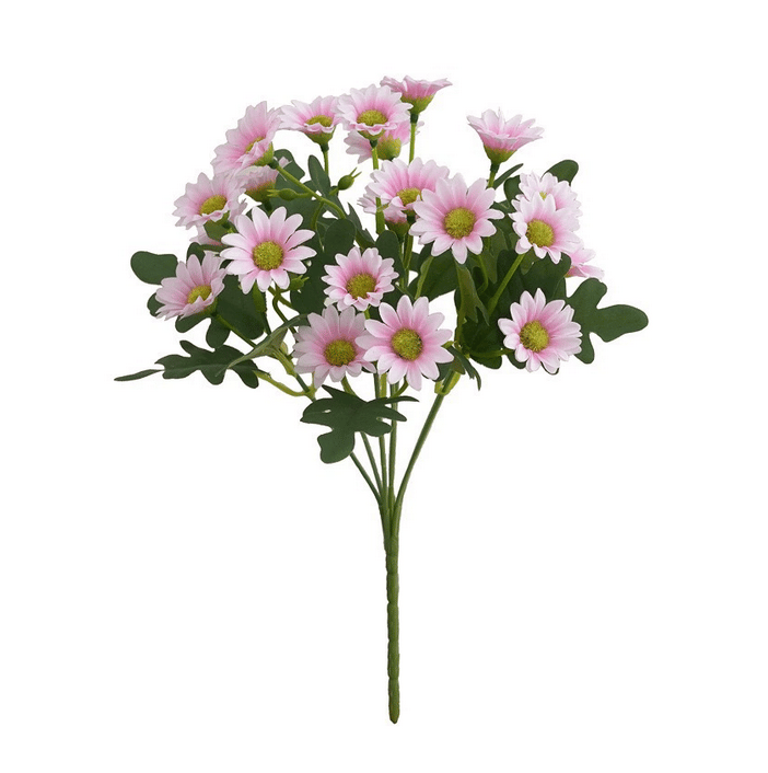 Künstliche Chrysanthemen | UV-beständig | Herbst-Deko für draußen | Naturgetreues Seidenmischgewebe