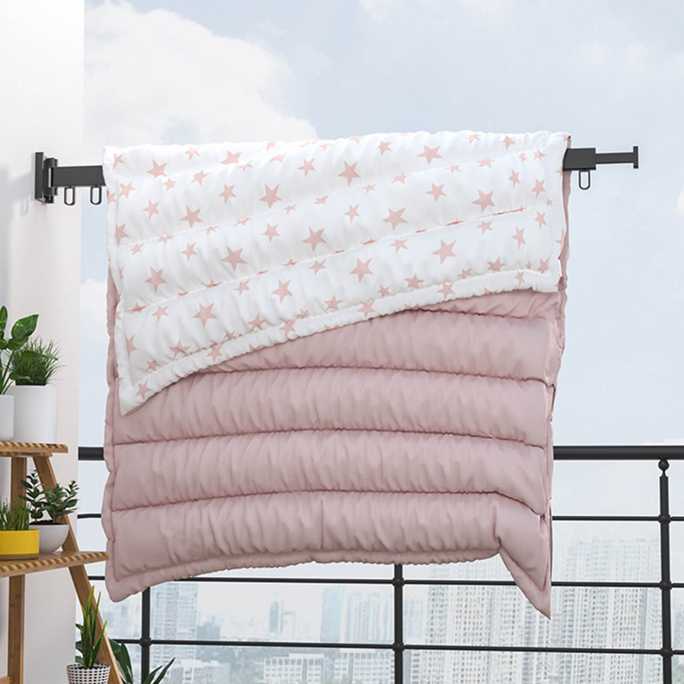 Kleiderständer | Faltbarer Wäscheständer | Platzsparend & Stabil | Für Innen & Außen