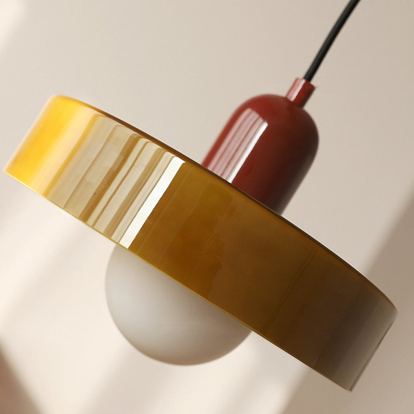 KristallLicht™ Metall-Glas-Pendelleuchte