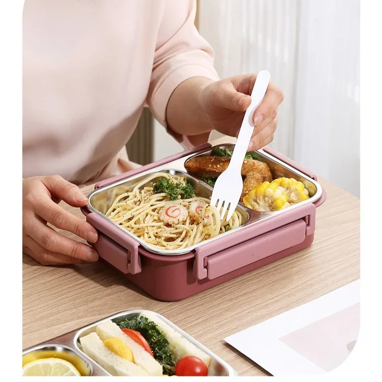 Isolierte Edelstahl-Lunchbox | Auslaufsicher & BPA-frei | Hält Speisen bis zu 6 h warm & 12 h frisch