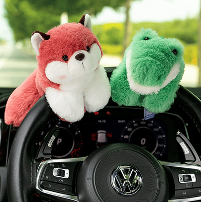 Plüsch Schnapp-Armband mit Cartoonfigur | Weiches Stoffarmband | Lustiges Kinderaccessoire | CharmeManschette