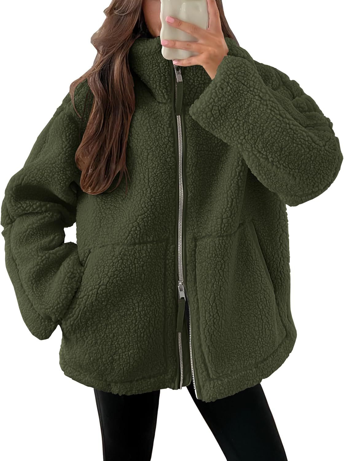 Luxus Fleece-Jacke