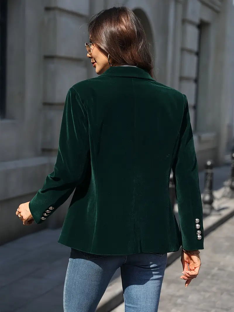 Bella | Weicher und eleganter Samtblazer für Damen