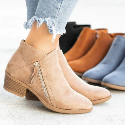 Mikka™ Hochwertiges Leder Stylische Stiefel