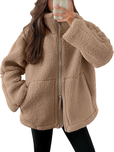 Luxus Fleece-Jacke
