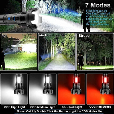 HellerStreik™ Maximale Helligkeit Reichweite Taschenlampe