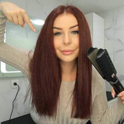 SchadensVerteidiger™ Sicheres Glätten der Haare