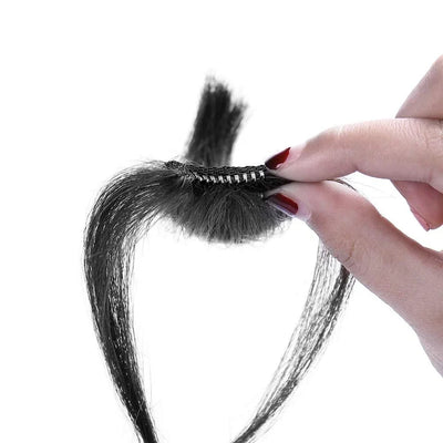 KnallSchnapp™ Frauen Clip Haar Pony