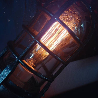 RaketenGlühen™ Dampfpunk-Raketenlampe