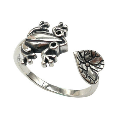 Damen Ring im Vintage-Chic | Katzen Knuckelring im Tiermotiv | Modischer Unisex Schmuck aus Zinklegierung | Party & Alltag