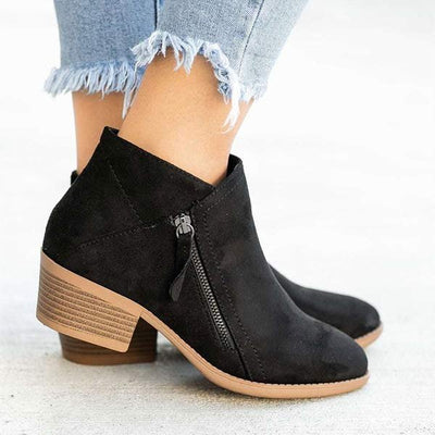 Mikka™ Hochwertiges Leder Stylische Stiefel