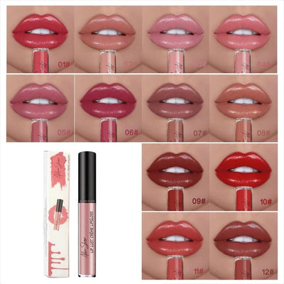 FarbeLuxe™ 12 Farben Creme Textur Lippenstift
