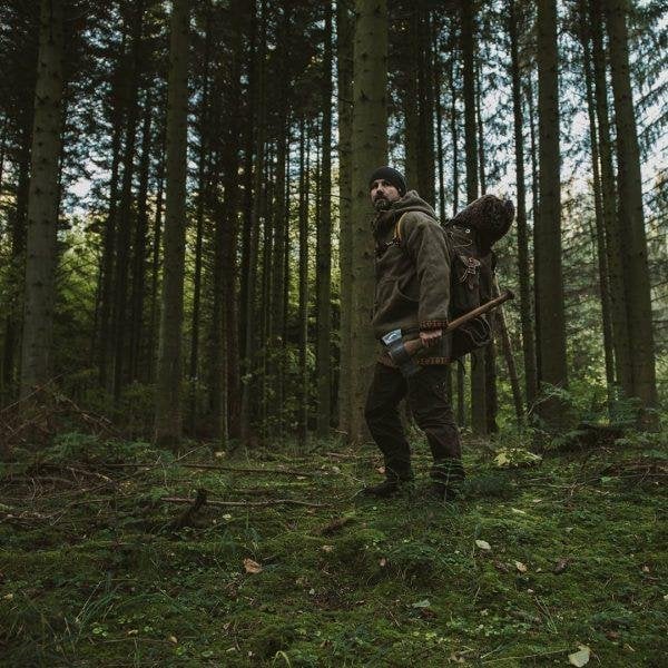 Herren Outdoor-Anorak | Winddicht & wasserabweisend | Robuste Wollmischung | Winterjacke für Outdoor