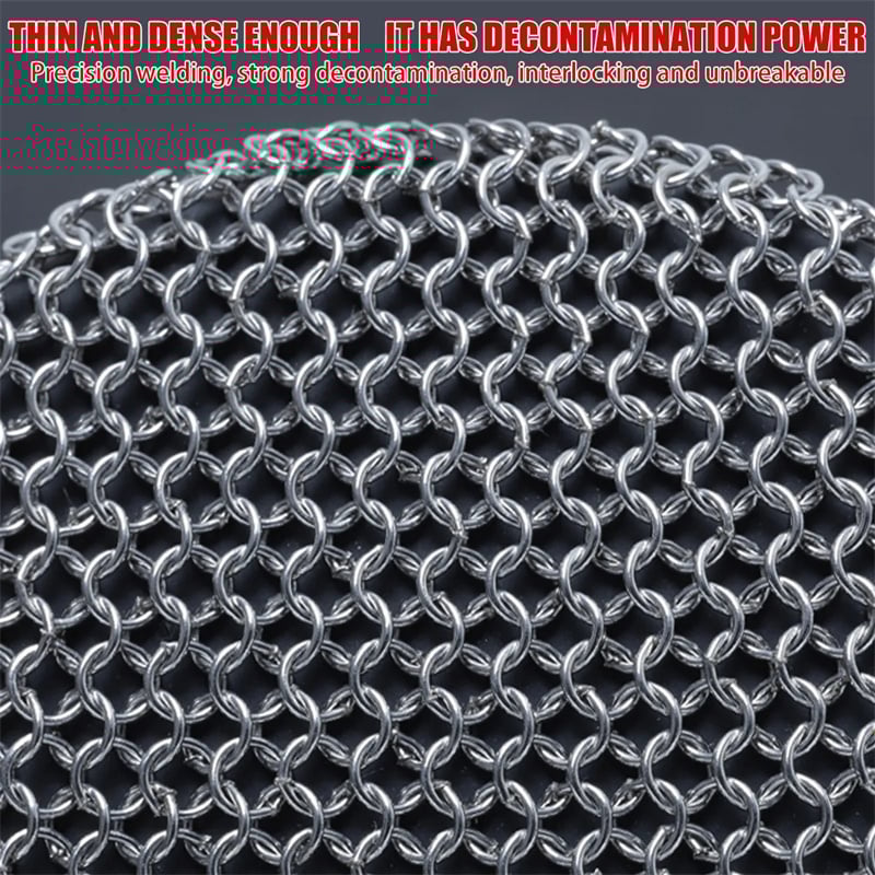 StahlPeeling™ Ergonomischer Schrubber aus Edelstahl