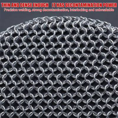StahlPeeling™ Ergonomischer Schrubber aus Edelstahl