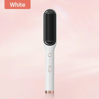 Haarglättungsbürste mit Ionen | Anti-Frizz Kamm | Schnellglätter für alle Haartypen