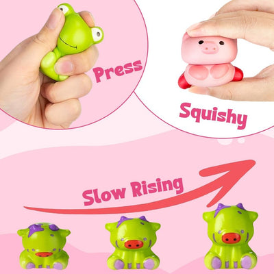 🔥Ostern Beste Geschenk 50% RABATT-🎁24 STÜCKE Gefüllte Oster Eier Langsam Aufsteigende Squishy Spielzeuge