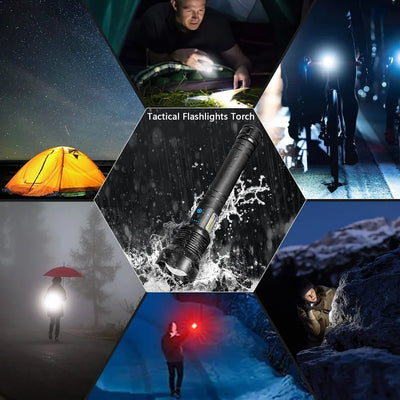 HellerStreik™ Maximale Helligkeit Reichweite Taschenlampe