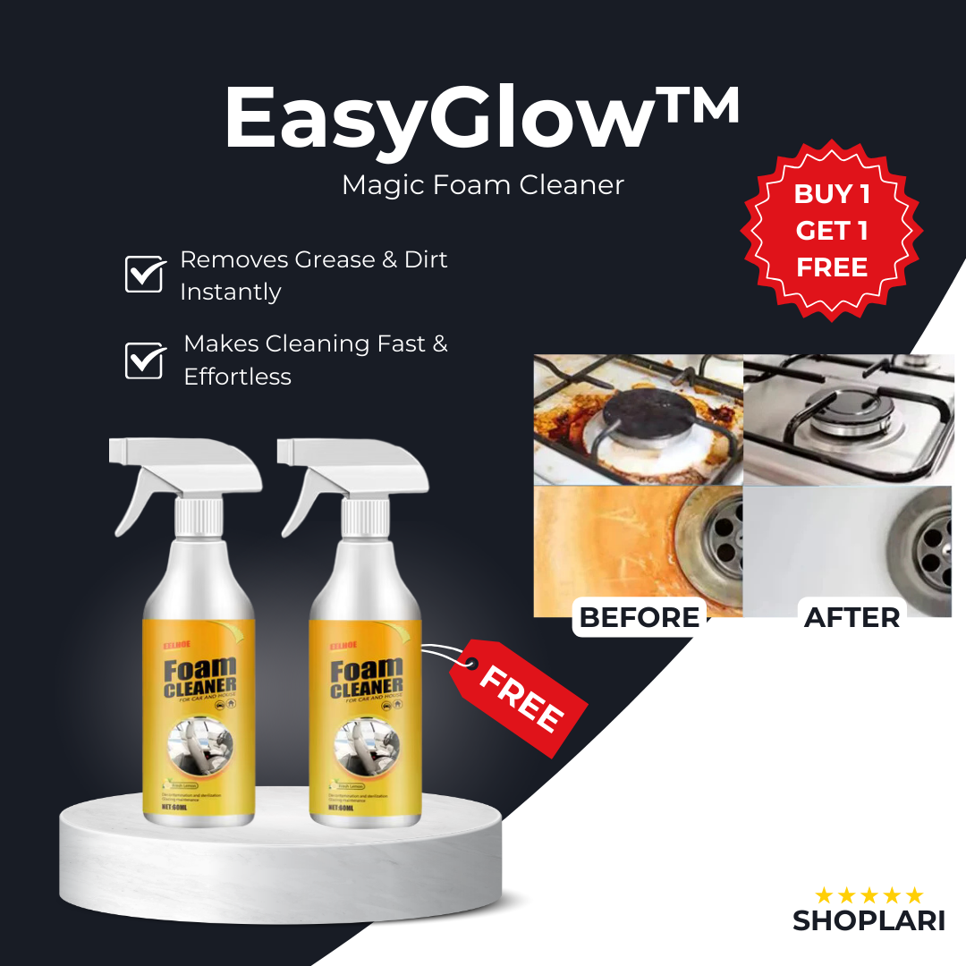 EasyGlow™ Zauber-Schaumreiniger I Letzter Tag 1+1 GRATIS🔥