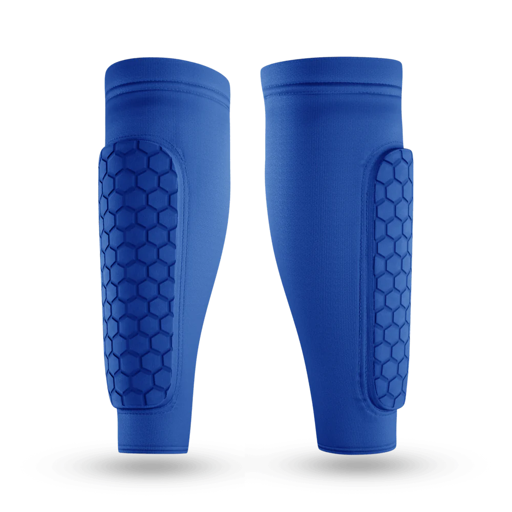 ShinGuard Kompressions-Schienbeinschoner | Integriertes Sockendesign | EVA-Schaum Stoßdämpfung