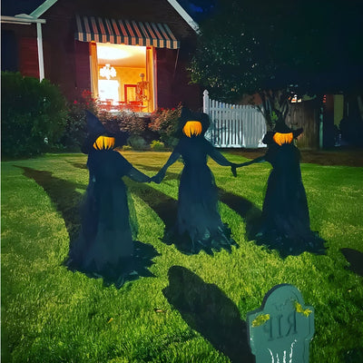 HexenLichter™ Beleuchteter Gruselanhänger von Holloween