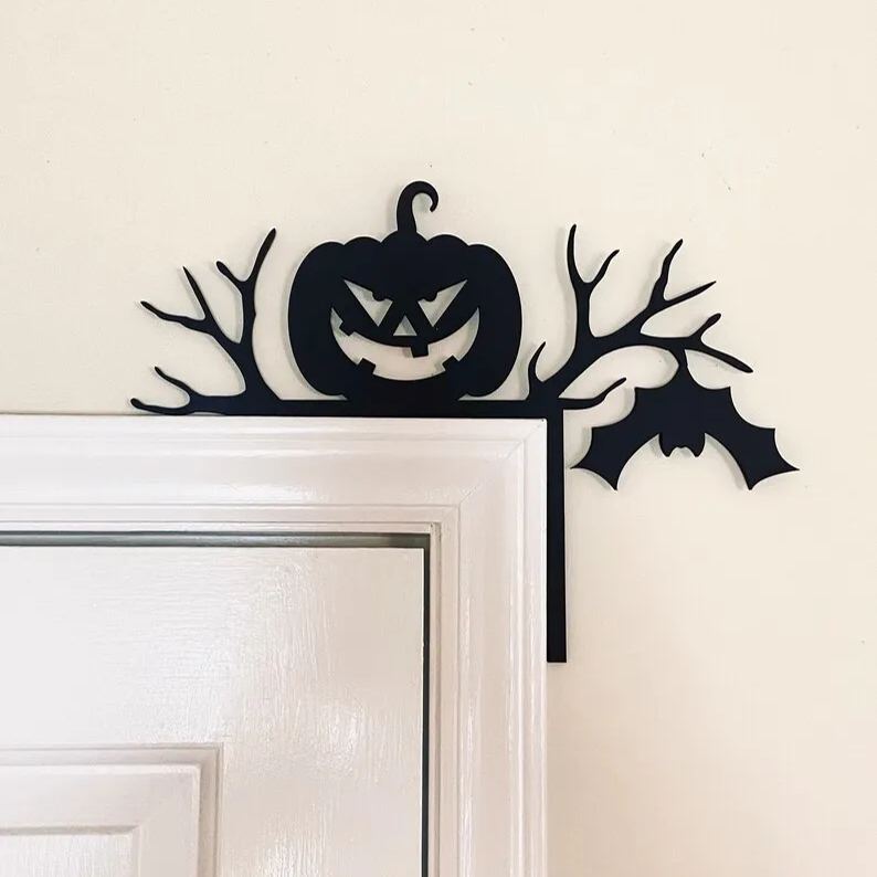 GespenstischerSchutzschild™ Spookopper Halloween-Türstopper aus Metall