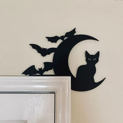 GespenstischerSchutzschild™ Spookopper Halloween-Türstopper aus Metall