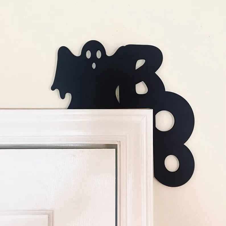 GespenstischerSchutzschild™ Spookopper Halloween-Türstopper aus Metall