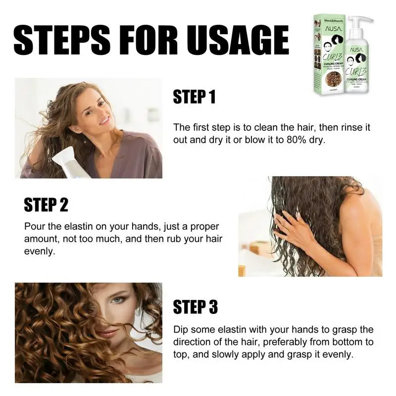 LockenGlanz™ Glatte Locken Power Sofort