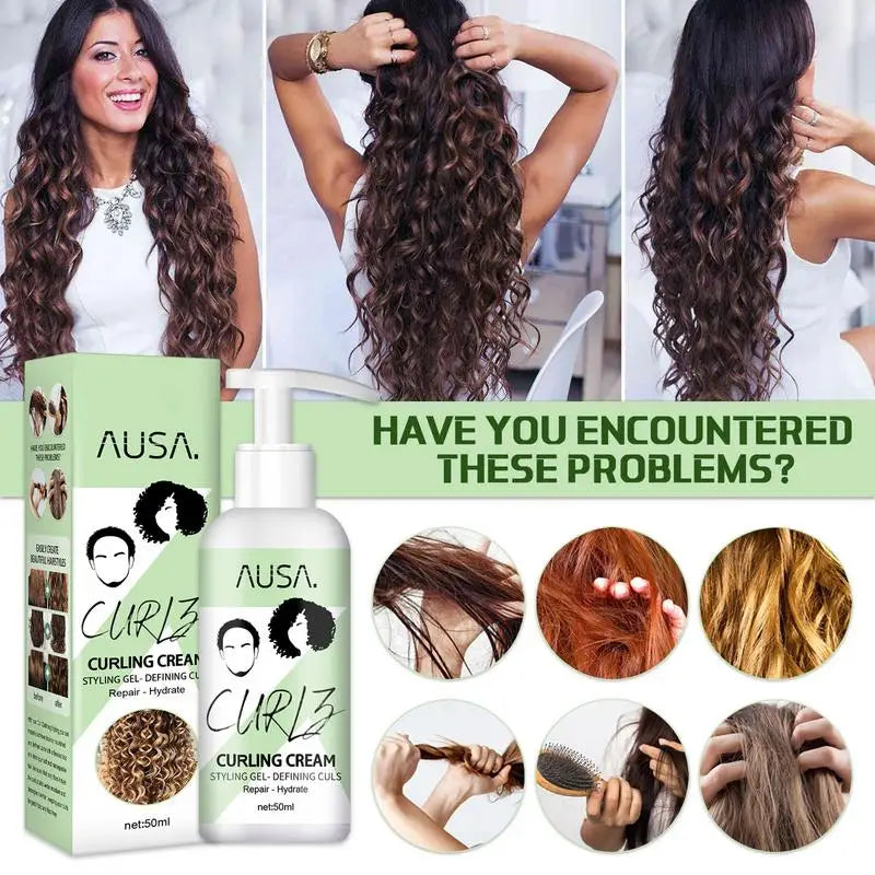 LockenGlanz™ Glatte Locken Power Sofort