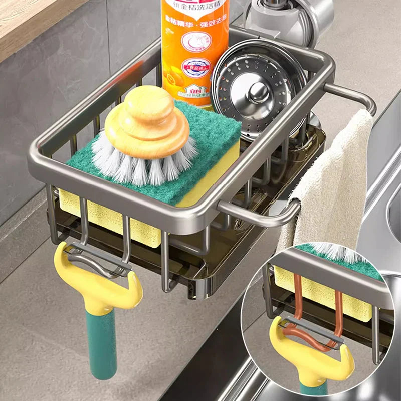 SaubererCaddy™ Hält die Spüle organisiert