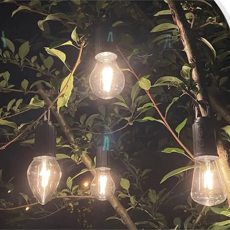 Tragbare LED-Laterne | Wiederaufladbar & Wetterfest | Camping & Outdoor Beleuchtung