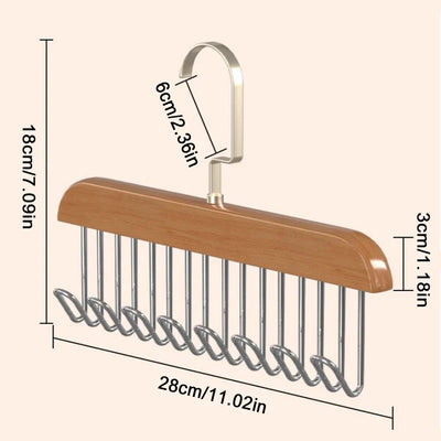 KleiderBügel™ Kleiderbügel-Organizer aus Massivholz