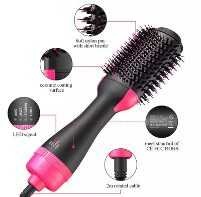 GlamKamm™ 3-in-1 Färber mit Kamm und Haarglätter