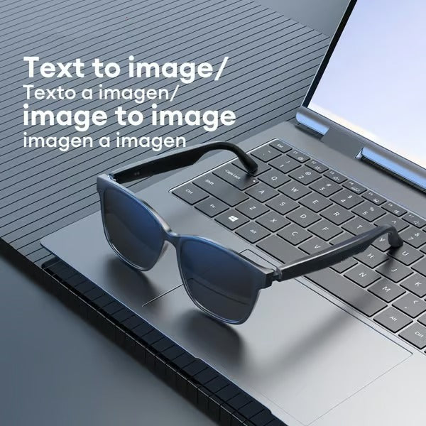 Übersetzungsbrille | Echtzeit KI-Übersetzung | Bluetooth 5.4 | 110h Akkulaufzeit