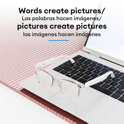 Übersetzungsbrille | Echtzeit KI-Übersetzung | Bluetooth 5.4 | 110h Akkulaufzeit