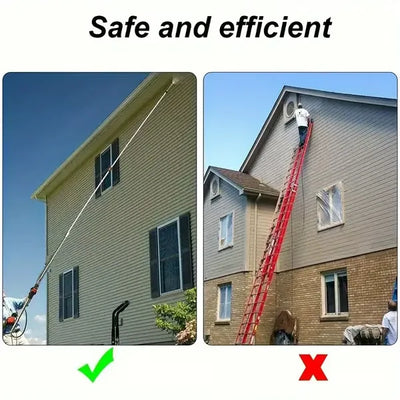 Hochdruck-Lanze für Hochdruckreiniger | Ausziehbar | Edelstahl & Messing