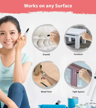 Reparatur-Pinselstift | Präzise Ausbesserungen | Befüllbar & Wiederverwendbar